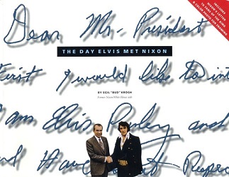 The King Elvis Presley, Front Cover, Book, 1994, The Day Elvis Met Nixon