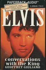 The King Elvis Presley, Front Cover, Book, 1995, Conversations With The King