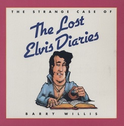 The King Elvis Presley, Front Cover, Book, 1995, The Strange Case Of The Lost Elvis Diaries
