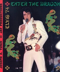The King Elvis Presley, Front Cover, Book, 1996, Elvis 74 - Enter The Dragon