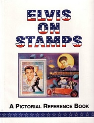 The King Elvis Presley, Front Cover, Book, 1996, Elvis On Stamps Vol. 1