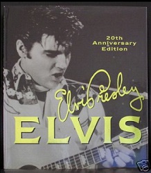 The King Elvis Presley, Front Cover, Book, 1997, Elvis - 20th Anniversary Edition