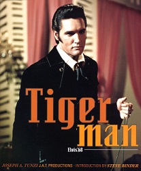 The King Elvis Presley, Front Cover, Book, 1997, Elvis 68 - Tiger Man