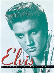 The King Elvis Presley, Front Cover, Book, 1997, Elvis A Life In Pictures
