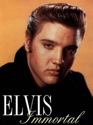 The King Elvis Presley, Front Cover, Book, 1997, Elvis Immortal