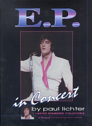 The King Elvis Presley, Front Cover, Book, 1997, E.P. In Concert