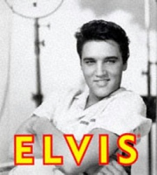 The King Elvis Presley, Front Cover, Book, 1997, Elvis His Life In Pictures