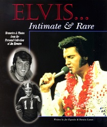 The King Elvis Presley, Front Cover, Book, 1997, Elvis ... Intimate And Rare