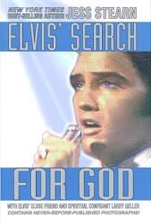 The King Elvis Presley, Front Cover, Book, 1998, Elvis' Search For God