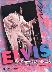 The King Elvis Presley, Front Cover, Book, 1998, Elvis, Thank You Very Much