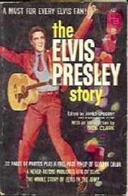 The King Elvis Presley, Front Cover, Book, 1959, The Elvis Presley Story