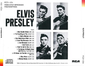 The King Elvis Presley, CD, pcd1-1254, 1984, Elvis