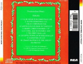 The King Elvis Presley, CD, pcd1-5301, 1984, Merry Christmas
