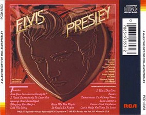 The King Elvis Presley, CD, pcd1-5353, 1985, Reeconsider Baby