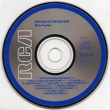 The King Elvis Presley, CD, 5600-2-R, 1986, Return Of The Rocker