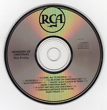 The King Elvis Presley, CD, 4395-2-R, 1987, Memories Of Christmas