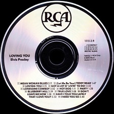 The King Elvis Presley, CD, 1515-2-R, 1988, Loving You