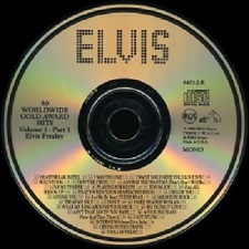 The King Elvis Presley, CD, RCA, 6401-2-R, 1988, Worldwide 50 Gold Award Hits, Volume 1