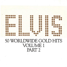 The King Elvis Presley, CD, RCA, 6401-2-R, 1988, Worldwide 50 Gold Award Hits, Volume 1