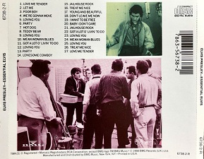 The King Elvis Presley, CD, 6738-2-R, 1988, Essential Elvis