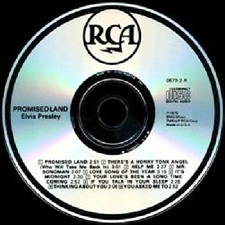 The King Elvis Presley, CD, RCA, 0873-2-R, 1989, Promised Land