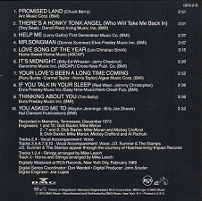 The King Elvis Presley, CD, RCA, 0873-2-R, 1989, Promised Land