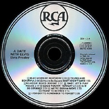 The King Elvis Presley, CD, RCA, 2011-2-R, 1989, A Date With Elvis