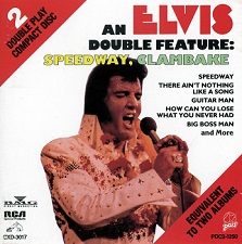 The King Elvis Presley, CD, PDC2-1250, 1989, An Elvis Double Feature: Speedway, Clambake