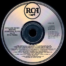 The King Elvis Presley, CD, RCA, 2229-2-R, 1991, Hits Like Never Before (Essential Elvis,Vol.3)