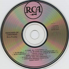 The King Elvis Presley, CD, RCA, 4395-2-rre, 1991, Memories Of Christmas