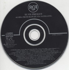 The King Elvis Presley, CD, 07863-52642-2, 1992, Aloha From Hawaii via Satellite