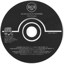 The King Elvis Presley, CD, RCA, 07863-61081-2, 1992, Back In Memphis