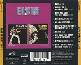 The King Elvis Presley, CD, RCA, 07863-50283-2, 1994, Elvis Fool