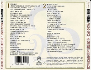 The King Elvis Presley, CD, RCA, 07863-66421-2, 1994, Amazing Grace