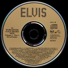 The King Elvis Presley, CD, RCA, 07863-56401-2, 1995, 50 Worldwide Gold Hits Volume 1 Part 2