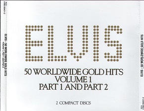 The King Elvis Presley, CD, RCA, 07863-56401-2, 1995, 50 Worldwide Gold Hits Volume 1 Part 2