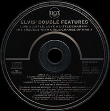 The King Elvis Presley, CD, RCA, 07863-66559-2, 1995, Double Features: Live A Little Love A Little, Charro, The Trouble With Girls