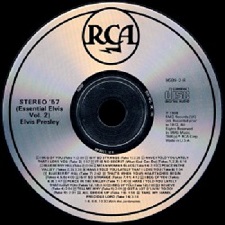 The King Elvis Presley, CD, RCA, 9589-2-R, 1996, Stereo '57 Essential Elvis, Vol. 2