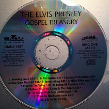 The King Elvis Presley, CD, RCA, DMC2-1427, 1996, The Elvis Presley Gospel Treasure