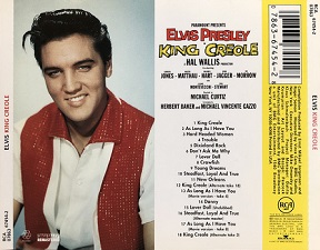 The King Elvis Presley, CD, RCA, 07863-67454-2, 1997, King Creole