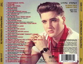 The King Elvis Presley, CD, RCA, DRC1-1813, 1997, 24 Karat Hits!