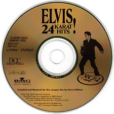 The King Elvis Presley, CD, RCA, DRC1-1813, 1997, 24 Karat Hits!