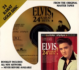The King Elvis Presley, CD, RCA, DRC1-1813, 1997, 24 Karat Hits!