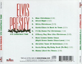 The King Elvis Presley, CD, RCA, 75517-44931-2, 1999, It's Christmas Time