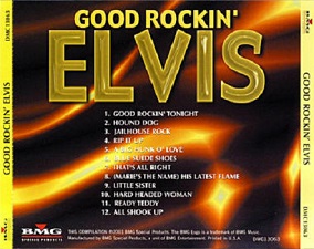 The King Elvis Presley, CD, RCA, DMC 13063, 2001, Good Rockin' Elvis
