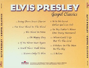 The King Elvis Presley, CD, RCA, DMC 13095, 2001, Gospel Classics