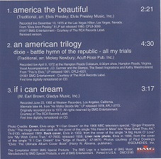 The King Elvis Presley, CD, RCA, DMC13185, 2001, The Patriot