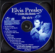 The King Elvis Presley, CD, BMG, 33659 # 17652, 2004, From His Roots