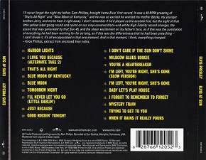 The King Elvis Presley, CD, BMG, 82876-61205-2, 2004, Elvis At Sun