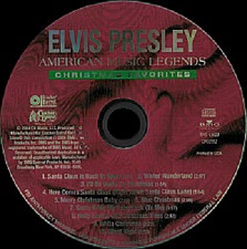 The King Elvis Presley, CD, BMG, DRC 13623, 2004, American Music Legends - Christmas Favorites